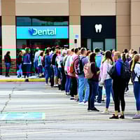 line for dental office