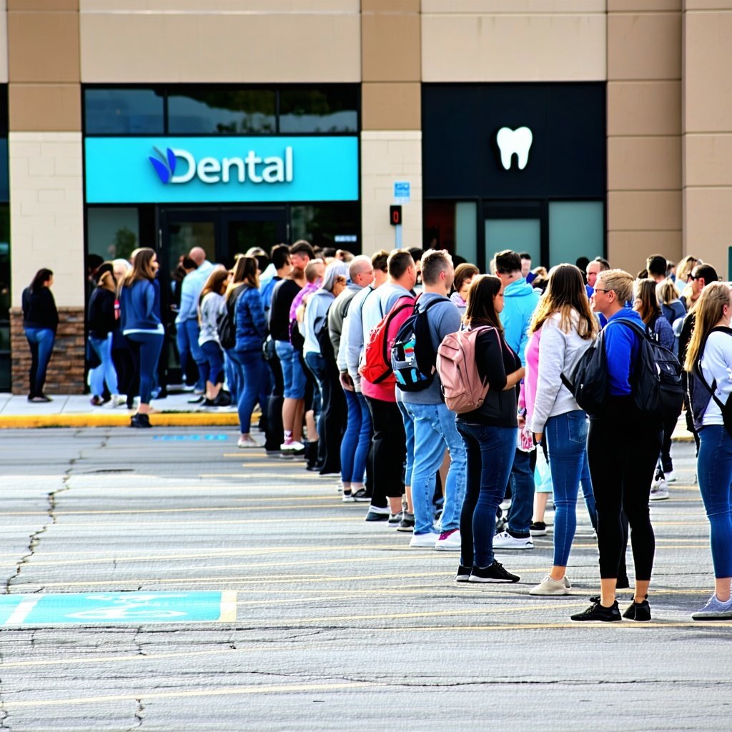 line for dental office